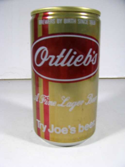 Ortlieb's - Try Joe's Beer - gold - DS